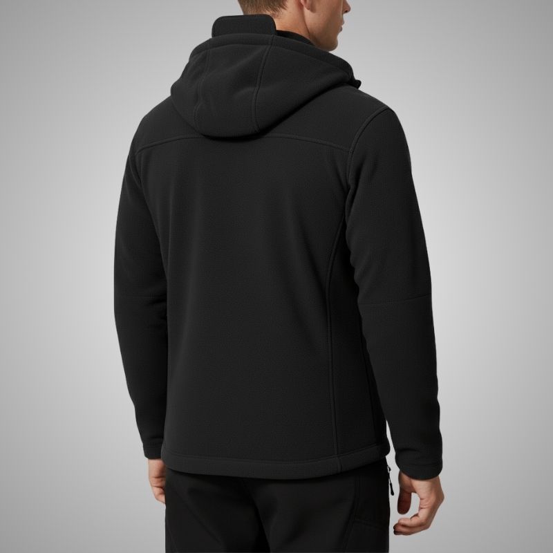 Cristian Men's Windproof Thermal Fleece Jacket for Outdoor Wear