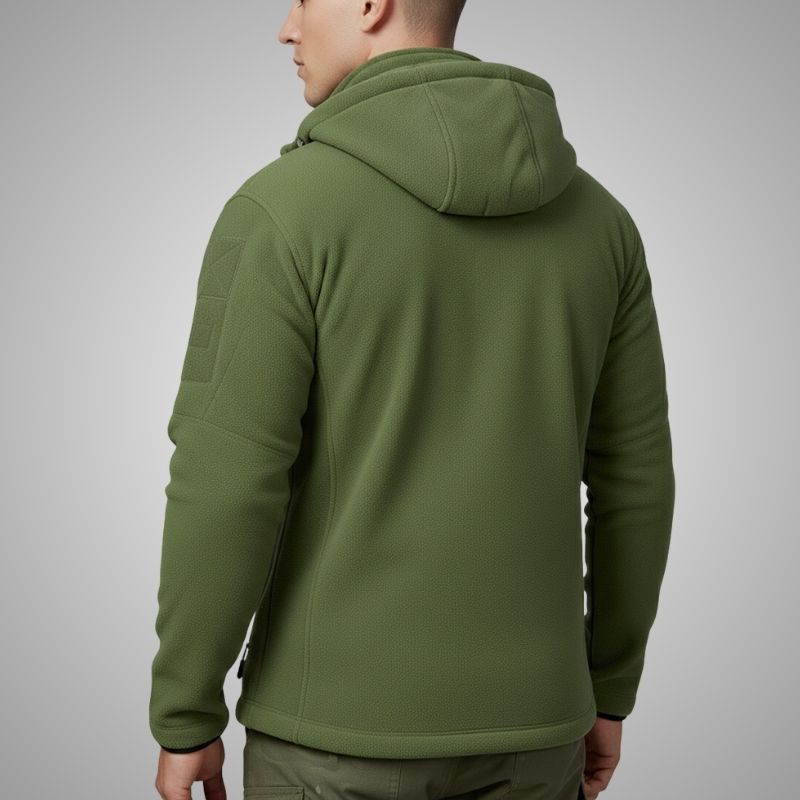 Cristian Men's Windproof Thermal Fleece Jacket for Outdoor Wear