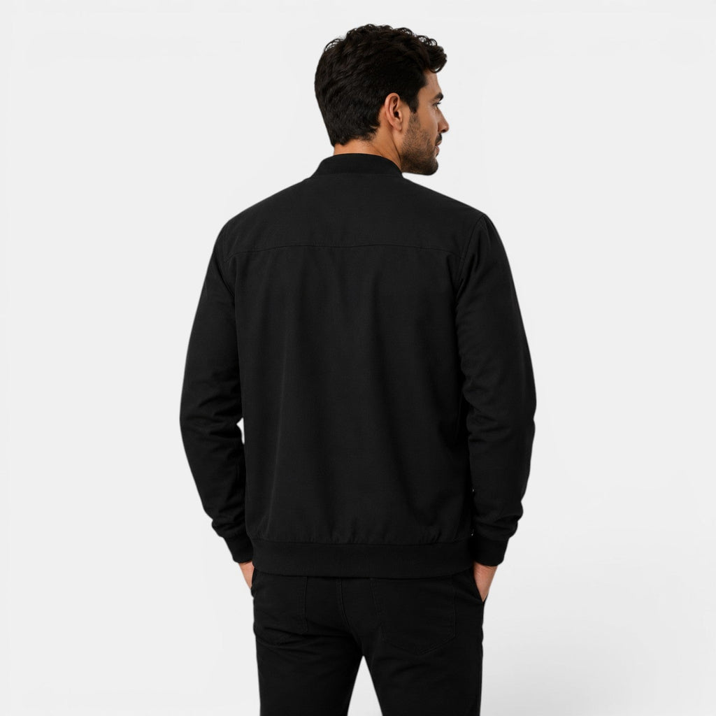 Sandro Lightweight Bomber Jacket – Everyday Casual Zip-Up Outerwear