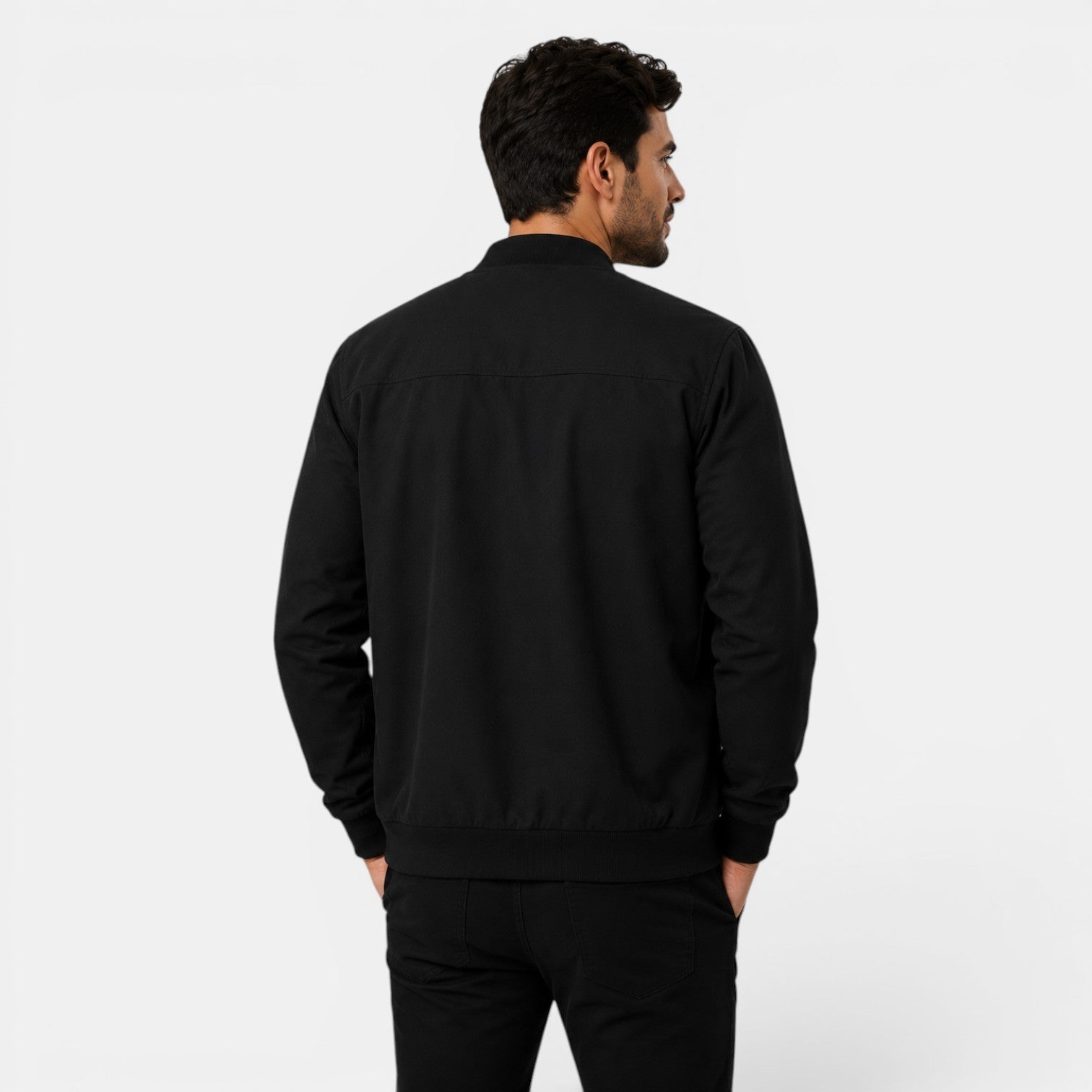 Sandro Lightweight Bomber Jacket – Everyday Casual Zip-Up Outerwear