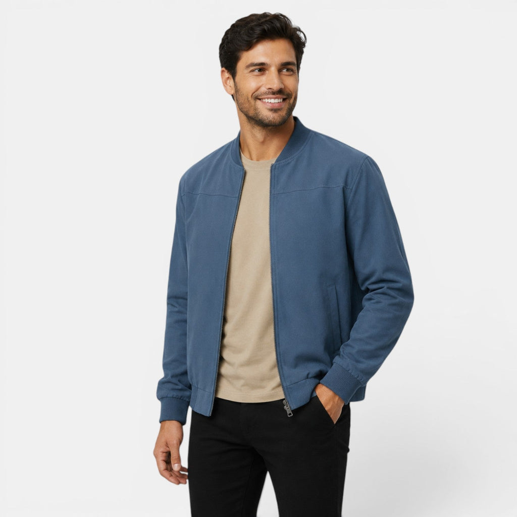 Sandro Lightweight Bomber Jacket – Everyday Casual Zip-Up Outerwear