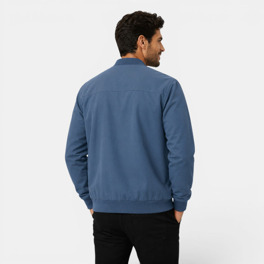 Sandro Lightweight Bomber Jacket – Everyday Casual Zip-Up Outerwear