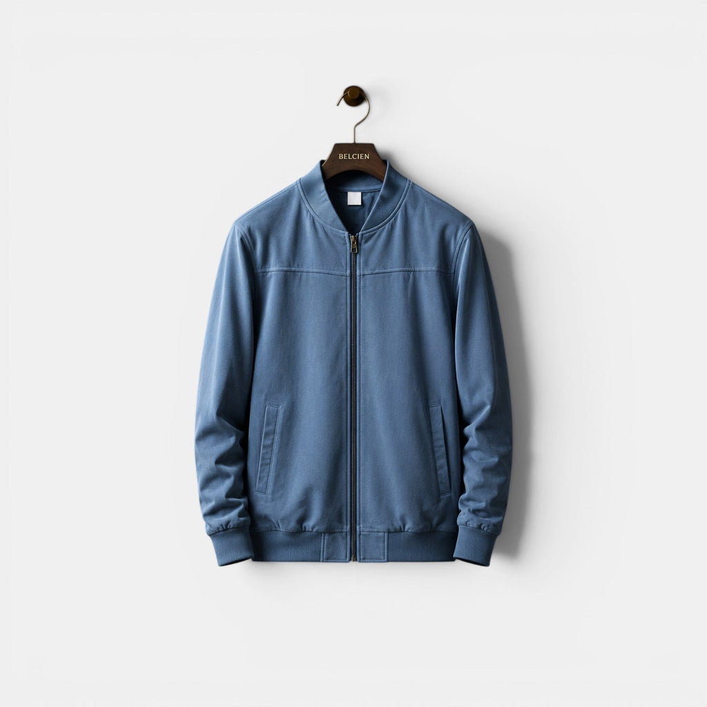 Sandro Lightweight Bomber Jacket – Everyday Casual Zip-Up Outerwear