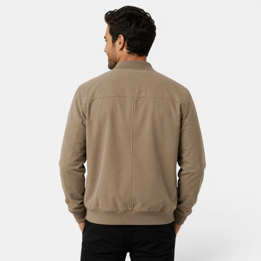 Sandro Lightweight Bomber Jacket – Everyday Casual Zip-Up Outerwear