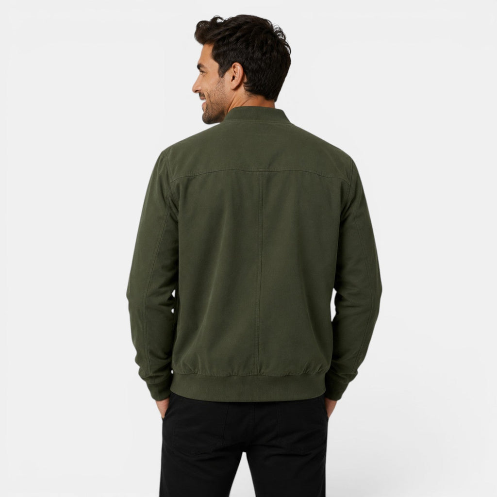 Sandro Lightweight Bomber Jacket – Everyday Casual Zip-Up Outerwear