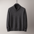 Diego Men's Shawl Collar Merino Wool Sweater – Soft Knit