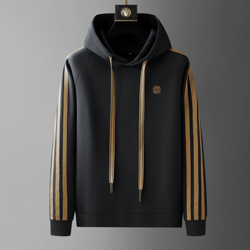 Carmelo Lycra Hooded Tracksuit Set – Modern Performance Matching Outfit