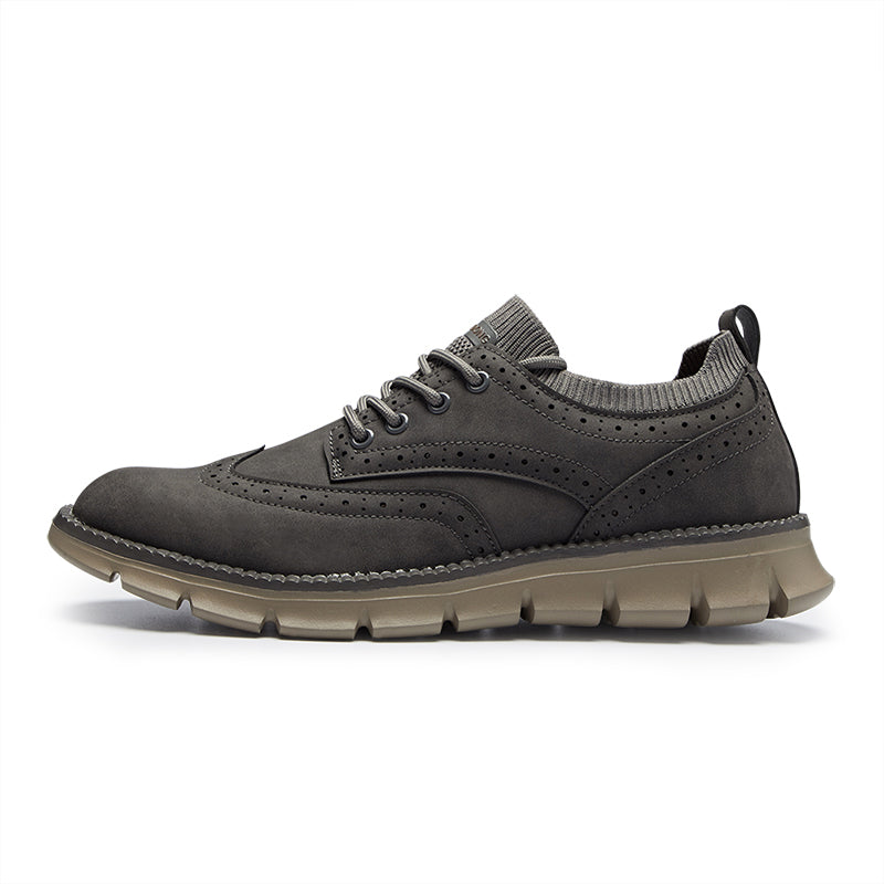 Giner Premium Italian Suede Casual Shoes – Cushioned Everyday Shoes