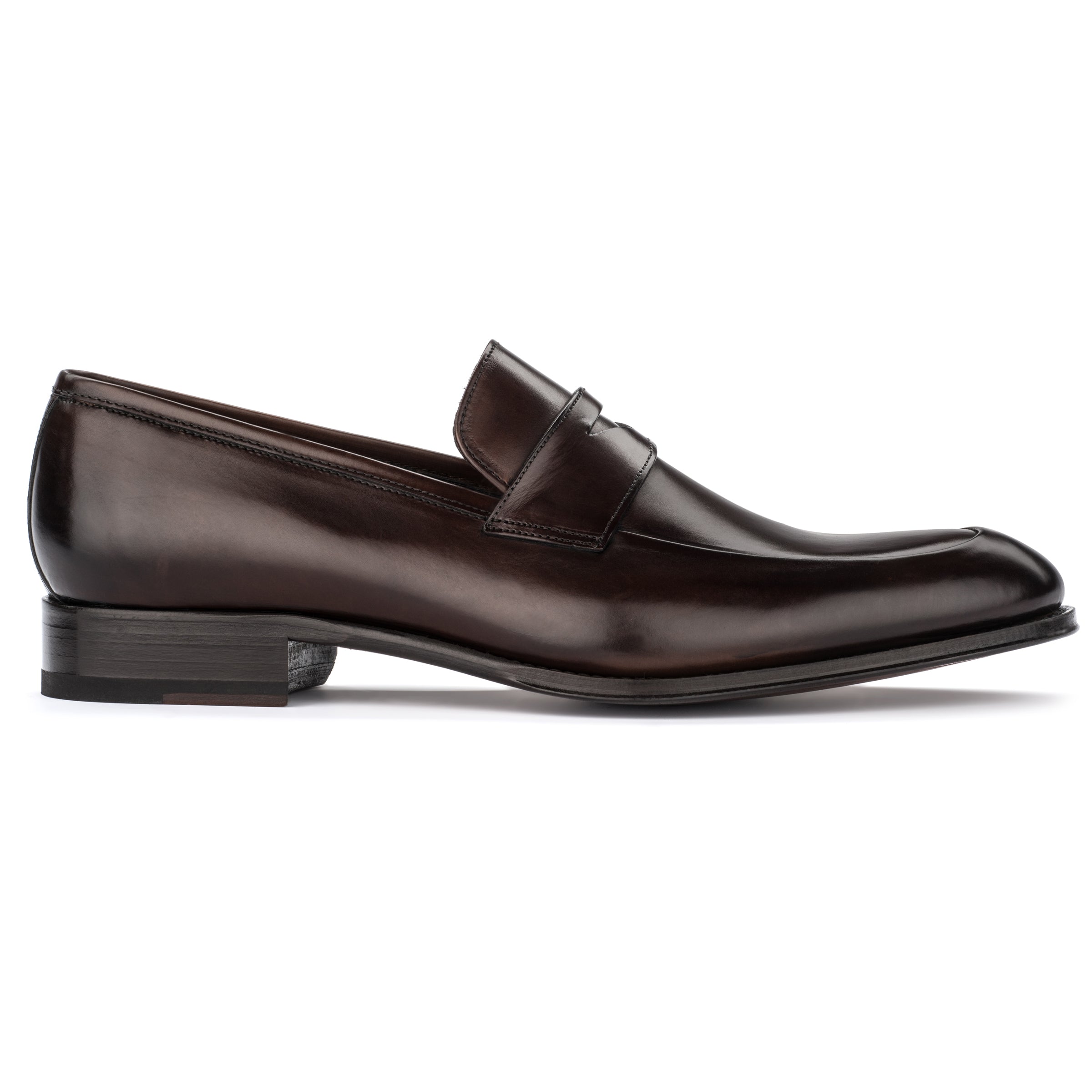 Blake Hand-Finished Leather Cap-Toe Oxford - Timeless Burnished Design