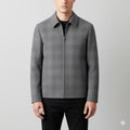 Baltasar Men's Checkered Blazer – Premium Tailored Jacket for Layering