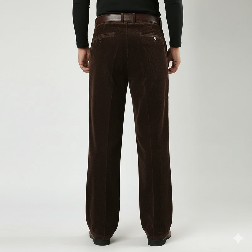 Evan Men's Corduroy Pants – Cozy Cotton Trousers with a Warm, Textured Feel