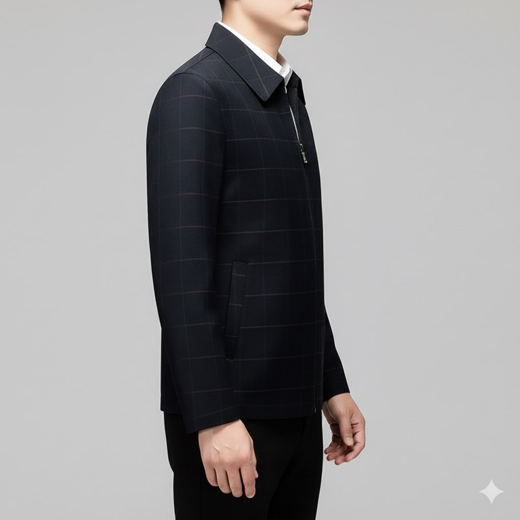 Cesar Men's Lightweight Jacket – Nanosilk Technology for Enhanced Mobility