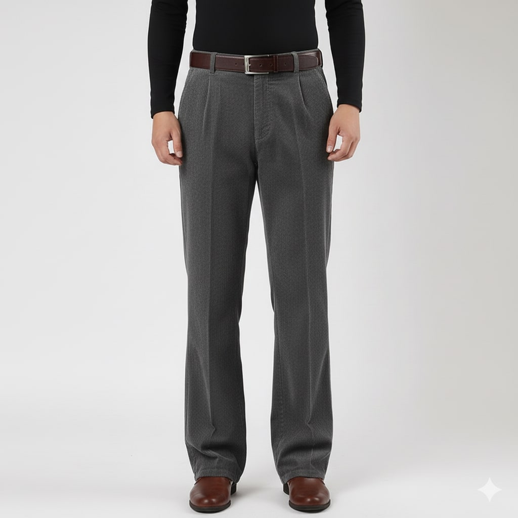 Evan Men's Corduroy Pants – Cozy Cotton Trousers with a Warm, Textured Feel