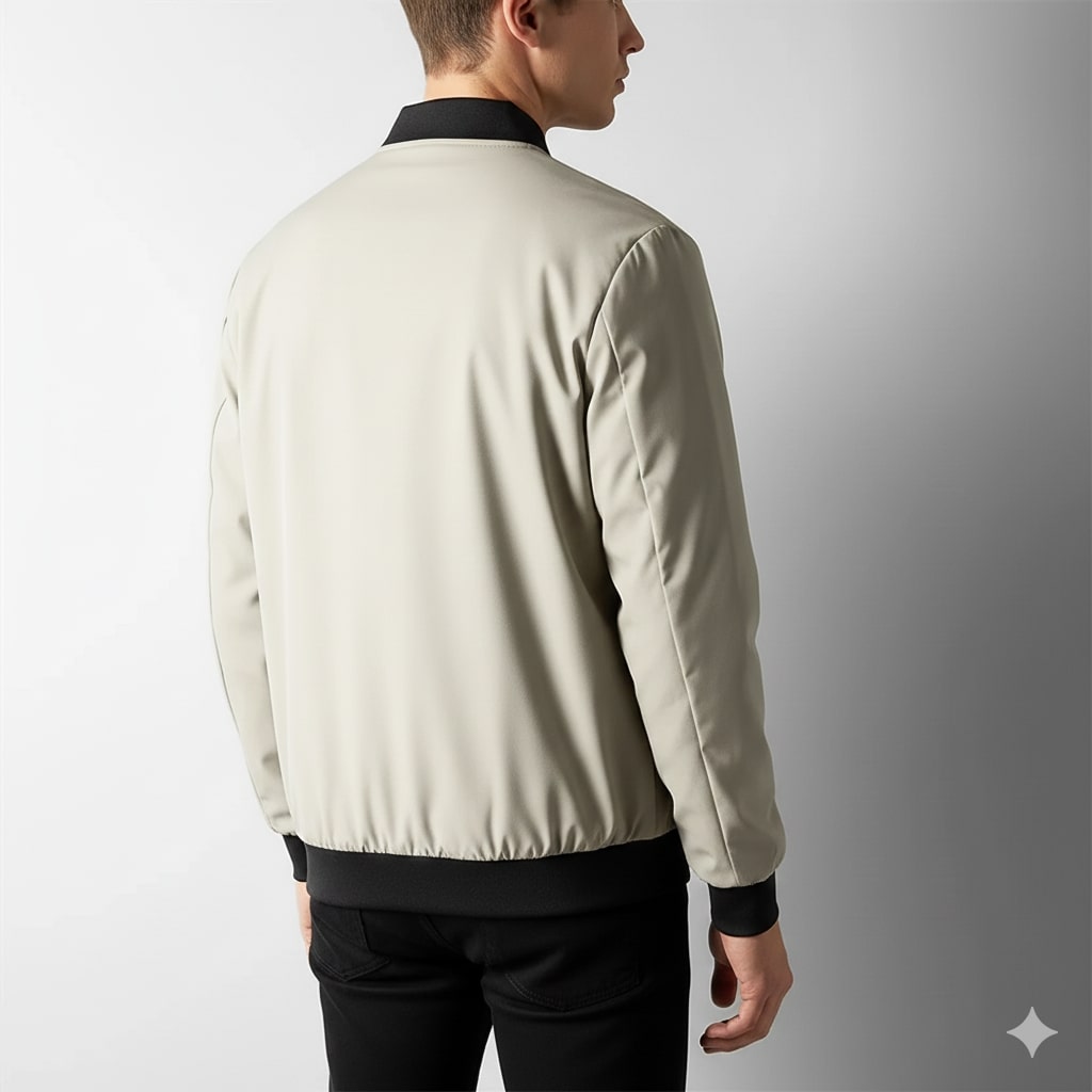 Harriet Men's Lightweight Softshell Bomber Jacket – Wind-Resistant