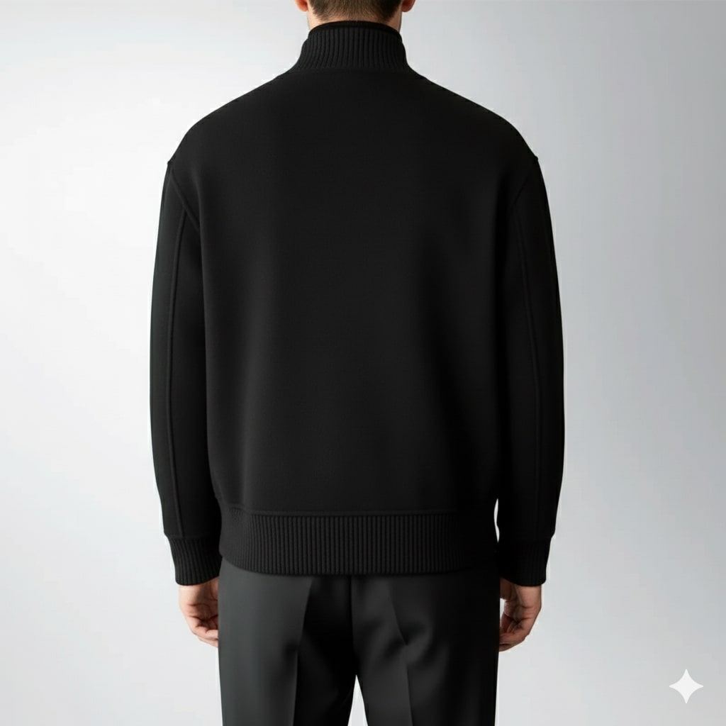 Dorian Men's Wool Jacket – Sleek Lightweight Jacket with a Sharp Minimal Design