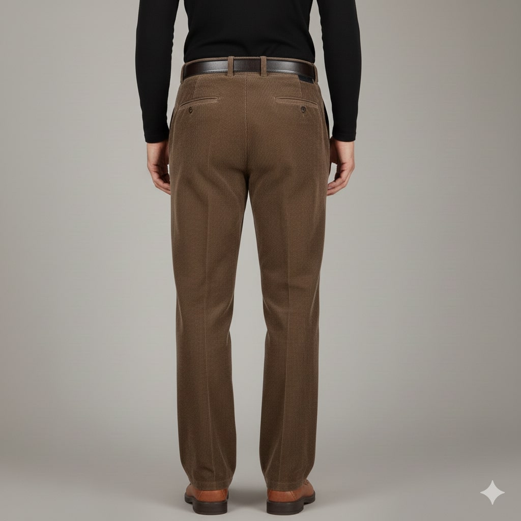 Evan Men's Corduroy Pants – Cozy Cotton Trousers with a Warm, Textured Feel
