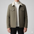 Carrington Men's Textured Wool Blend Jacket with Insulated Lining