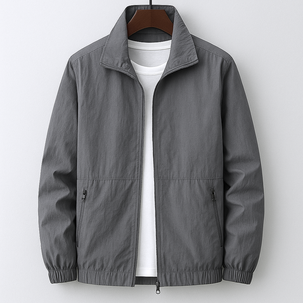 Declan Contemporary Utility Jacket - Tailored Midweight Outerwear