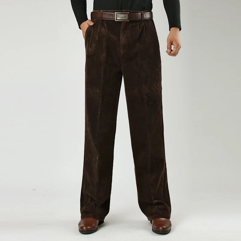 Evan Men's Corduroy Pants – Cozy Cotton Trousers with a Warm, Textured Feel