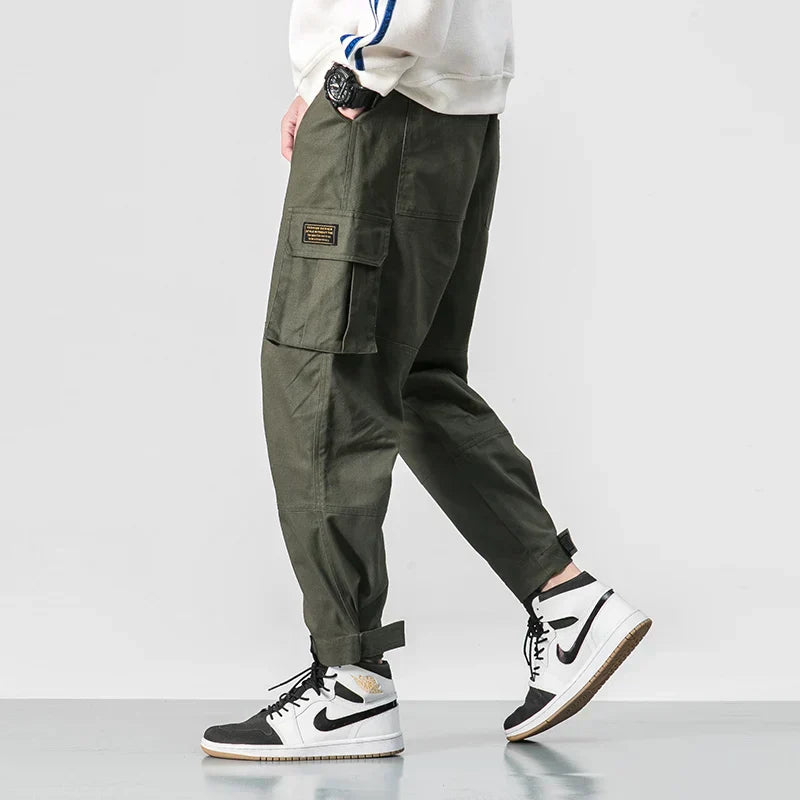 Colton Men's Tactical Pants - Durable Cotton with Zippered Pockets & Comfortable Fit