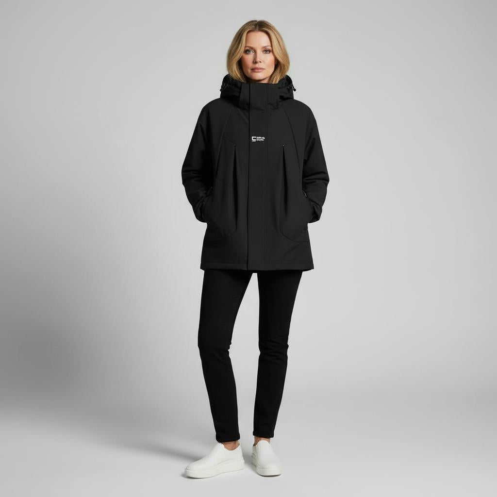 Danna Women's Lightweight Hooded Windbreaker Jacket – Water & Wind Resistant