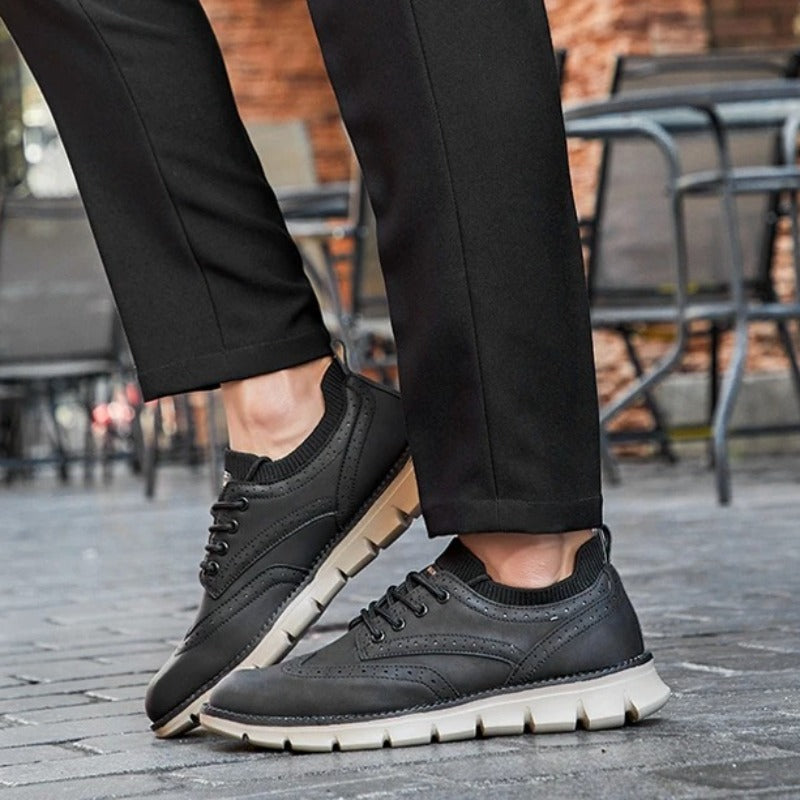 Giner Premium Italian Suede Casual Shoes – Cushioned Everyday Shoes