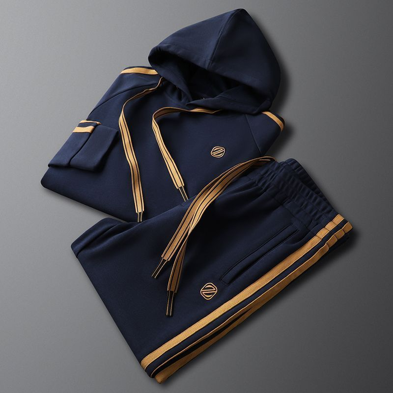 Carmelo Lycra Hooded Tracksuit Set – Modern Performance Matching Outfit