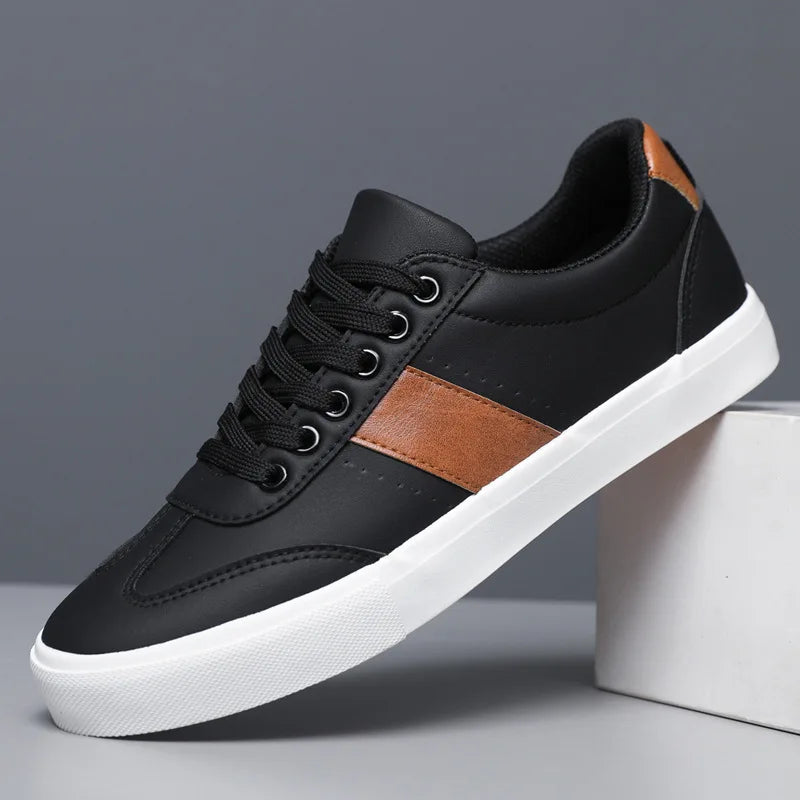 Bryce Leather Sneakers for Men – Timeless Comfort & Daily Elegance