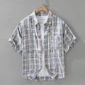 Elias Relaxed Fit Plaid Flannel Cotton Shirt – Comfortable All Year Round