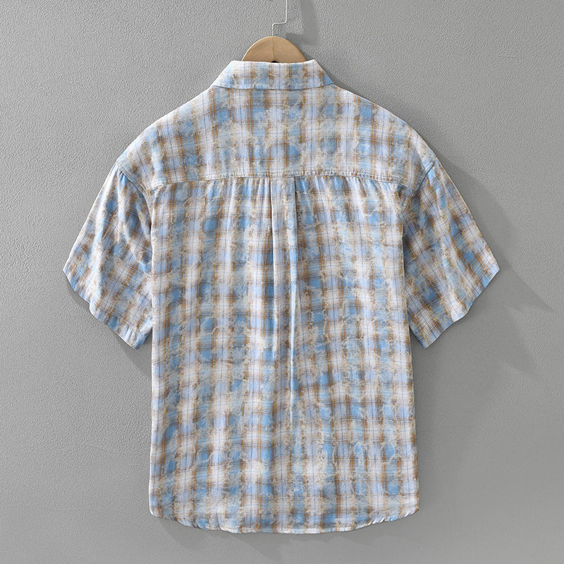 Elias Relaxed Fit Plaid Flannel Cotton Shirt – Comfortable All Year Round