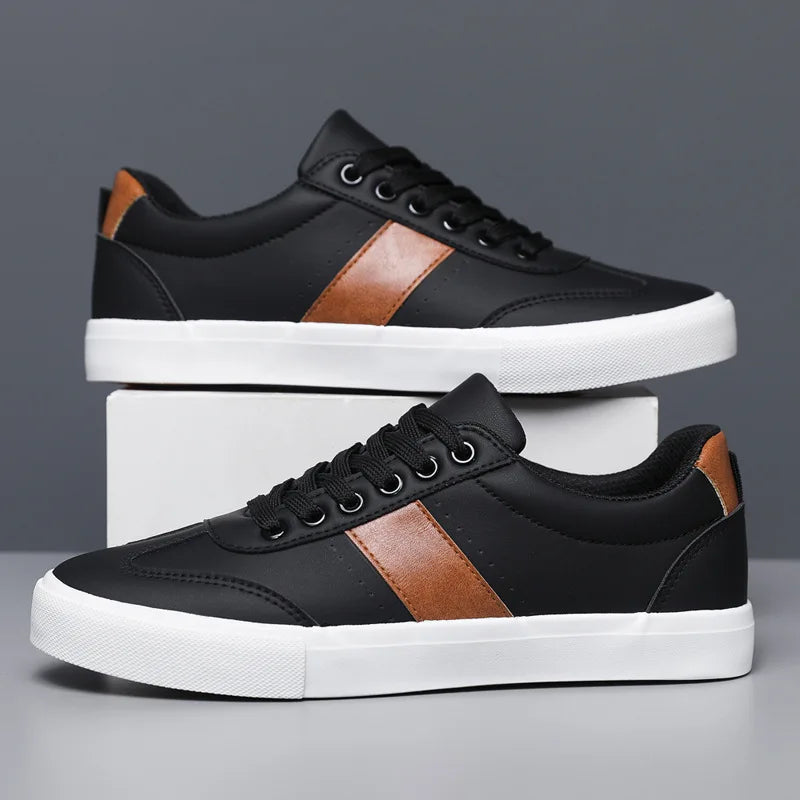 Bryce Leather Sneakers for Men – Timeless Comfort & Daily Elegance