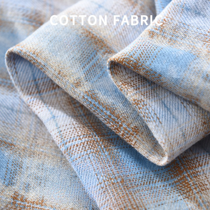 Elias Relaxed Fit Plaid Flannel Cotton Shirt – Comfortable All Year Round