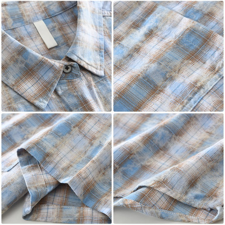Elias Relaxed Fit Plaid Flannel Cotton Shirt – Comfortable All Year Round