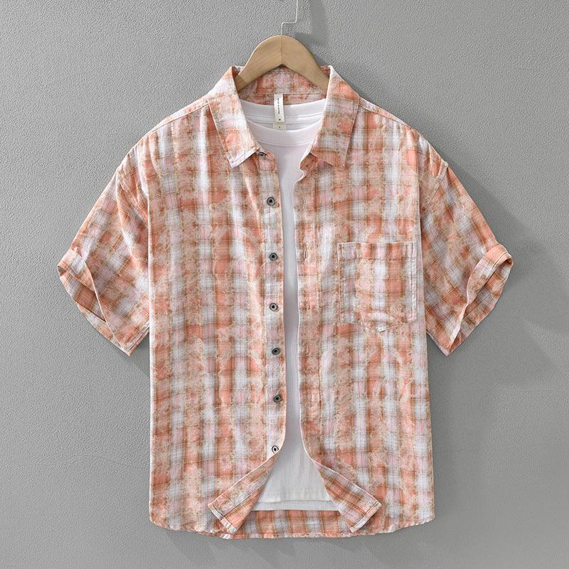 Elias Relaxed Fit Plaid Flannel Cotton Shirt – Comfortable All Year Round