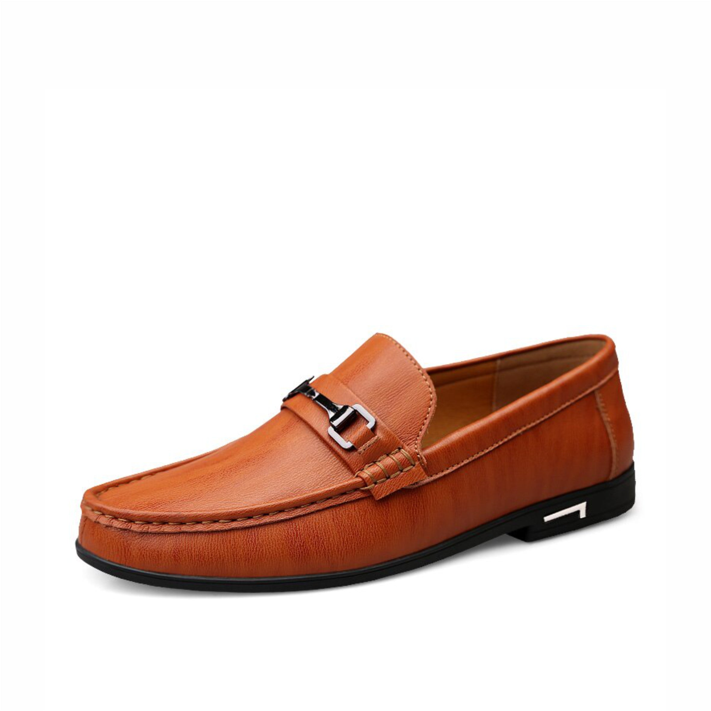 Elias Leather Loafers – Timeless Cowhide Slip-Ons for Daily Elegance