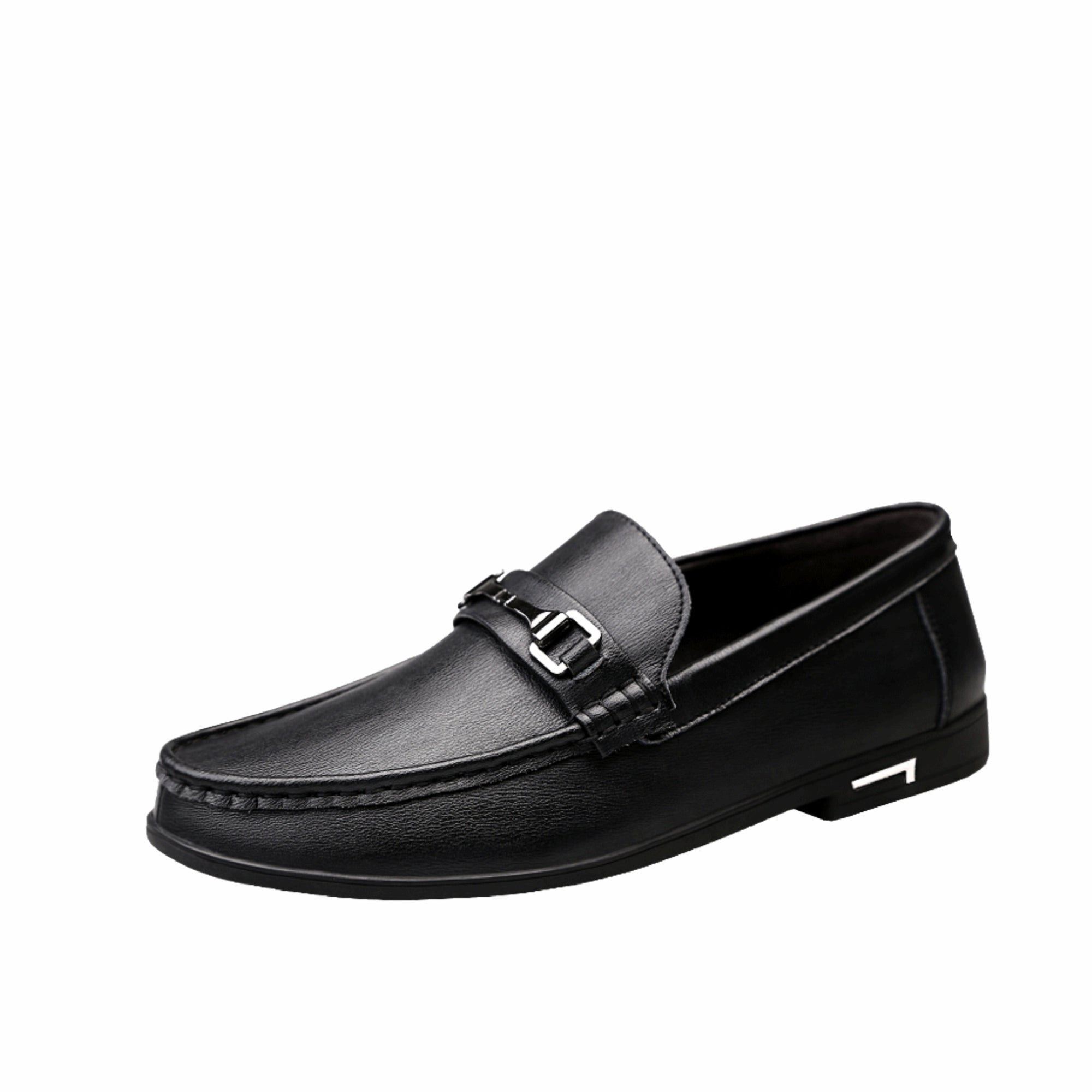 Elias Leather Loafers – Timeless Cowhide Slip-Ons for Daily Elegance