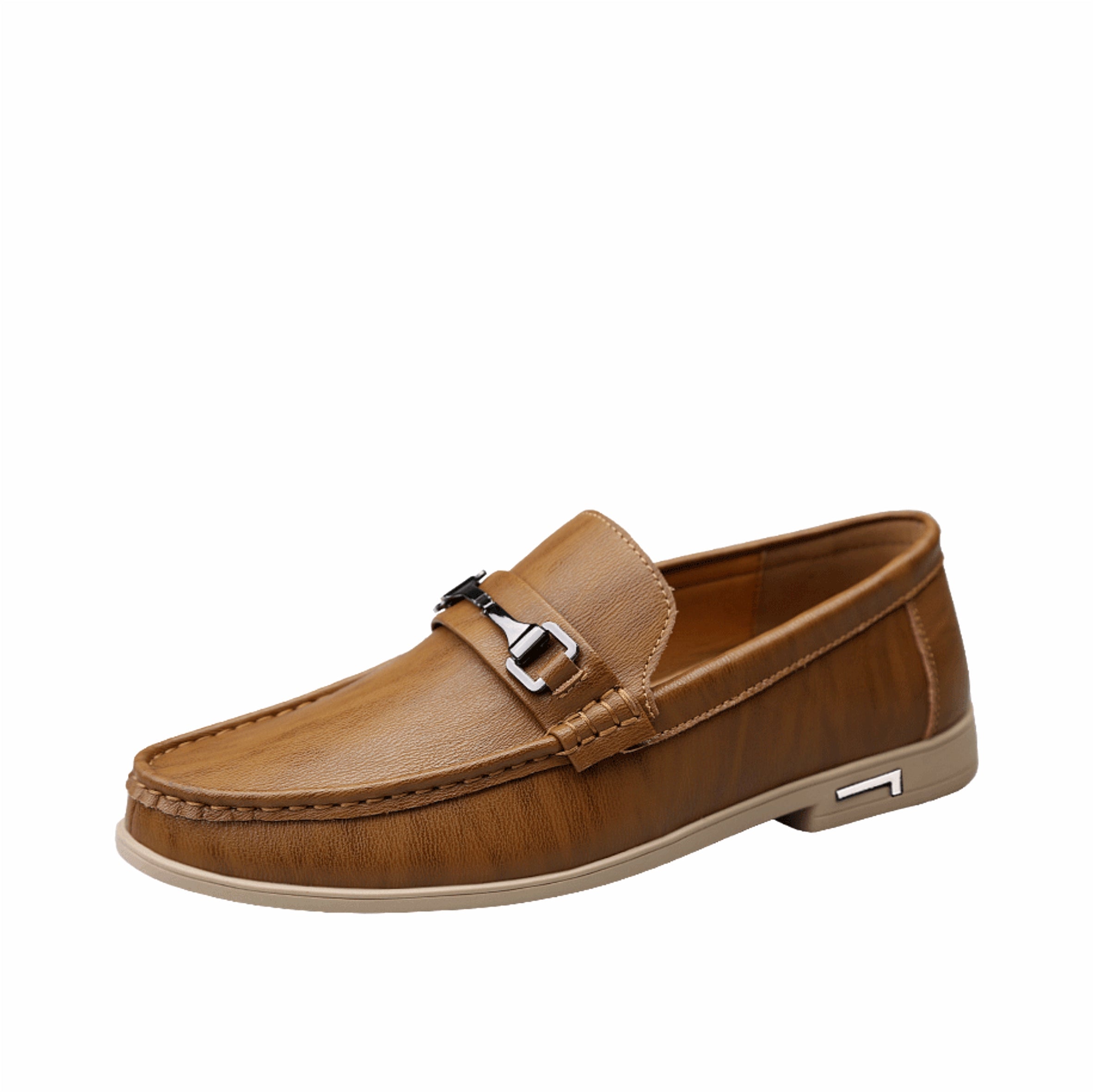 Elias Leather Loafers – Timeless Cowhide Slip-Ons for Daily Elegance