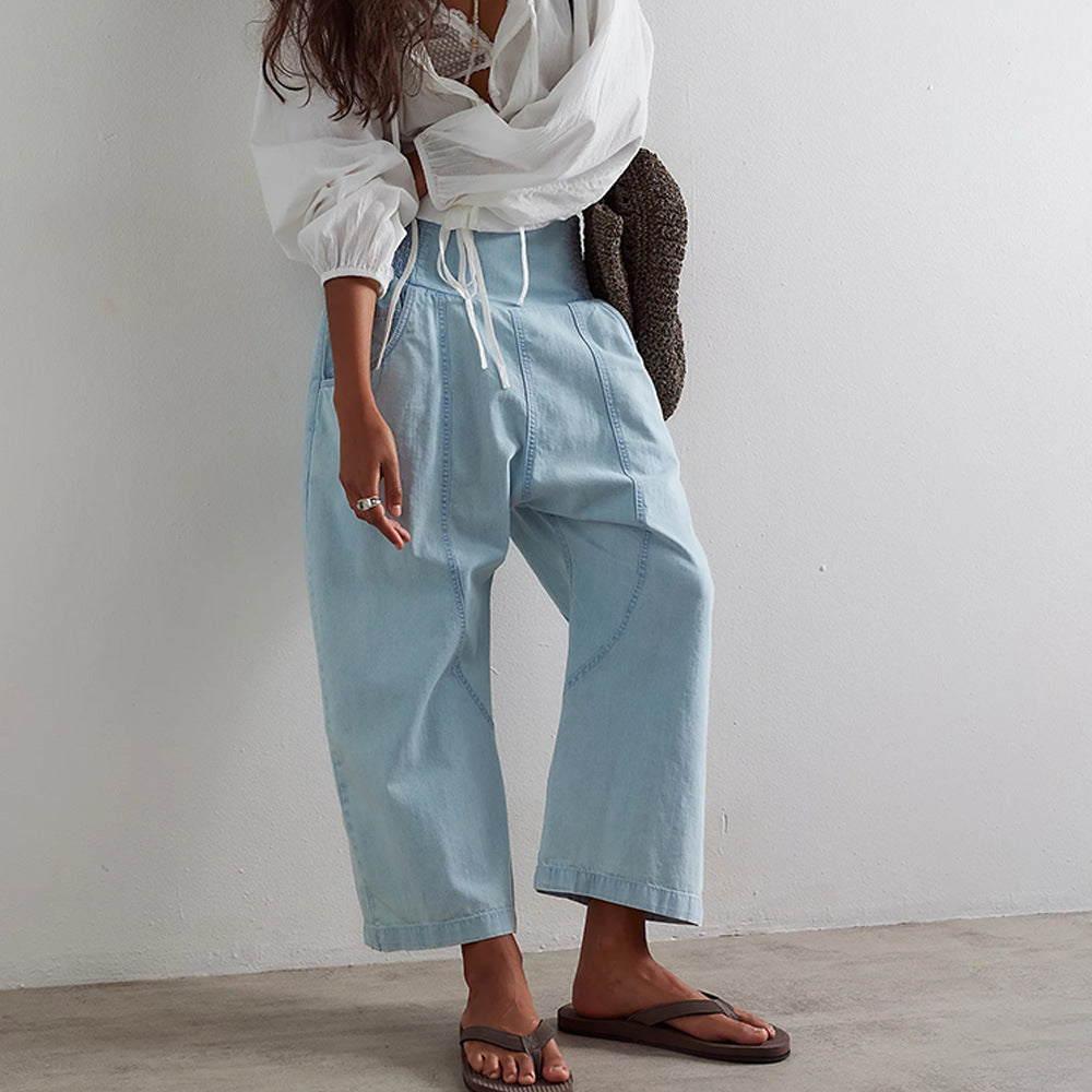 Ayla Stretch Lounge Pants – Lightweight Pull-On Trousers for Daily Comfort