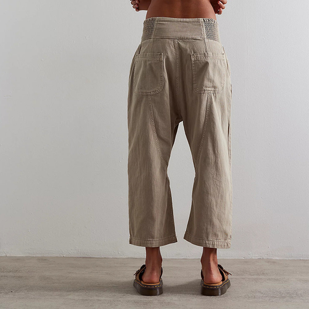 Ayla Stretch Lounge Pants – Lightweight Pull-On Trousers for Daily Comfort