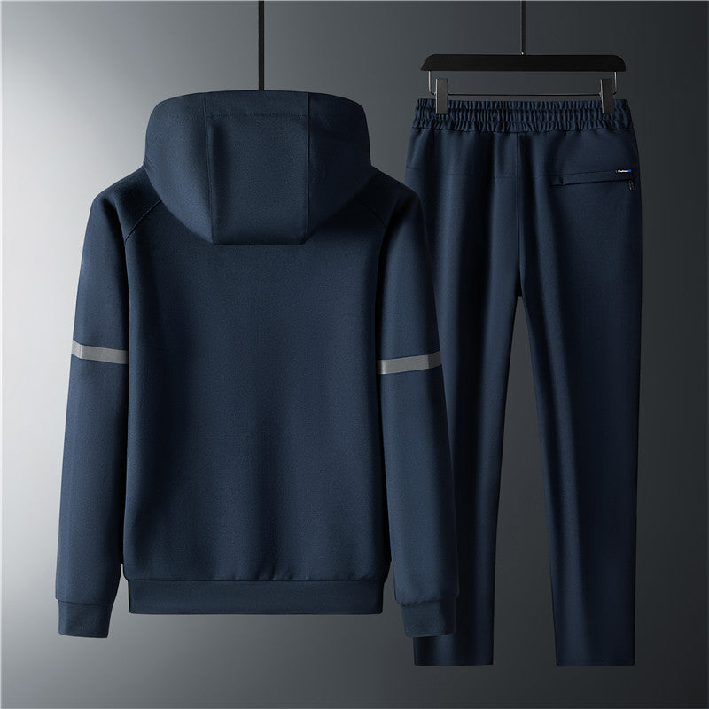 Kairo Hooded HyperFlex Lycra Sculpted Tracksuit Set – Slim Performance Fit