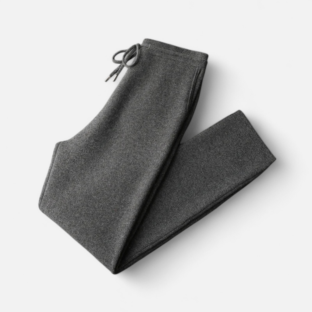 Dominic Merino Wool Lounge Pants – Relaxed Tapered Fit