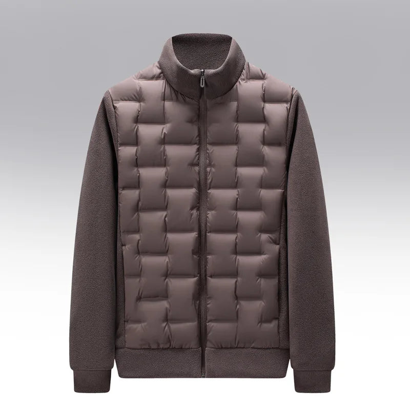 Idris Men's Waterproof Quilted Puffer Jacket - Winter Coat