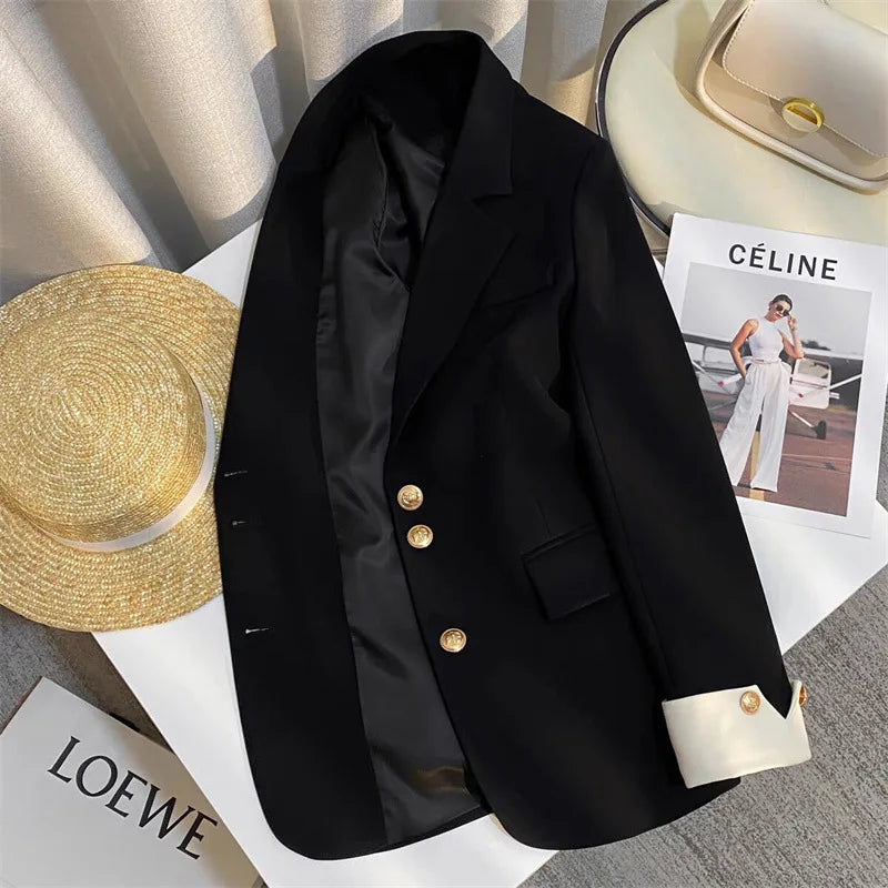 Ely Women's Lightweight Tailored Blazer with Front Pockets