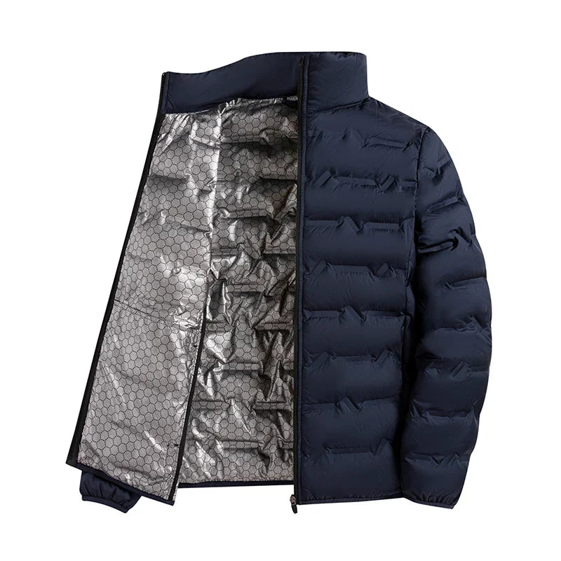 Arellano Men's Lightweight Thermal Jacket with Reflective Lining
