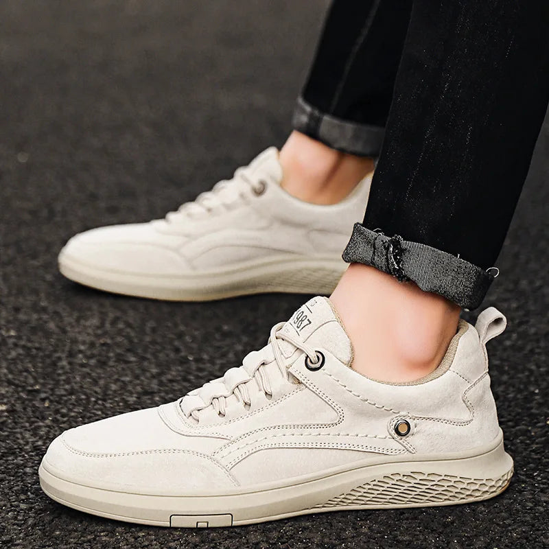 Asher Suede Sneakers – Urban-Style Suede with Relaxed Versatility