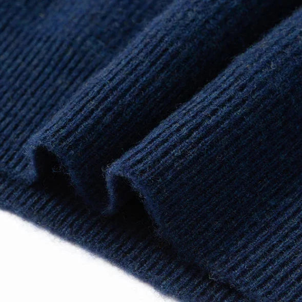 Aspen Men's Pure Wool Sweater – Gradient Stripe Pattern