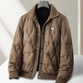 Ethom Men's Lightweight Diamond Quilted Duck Down Puffer Jacket