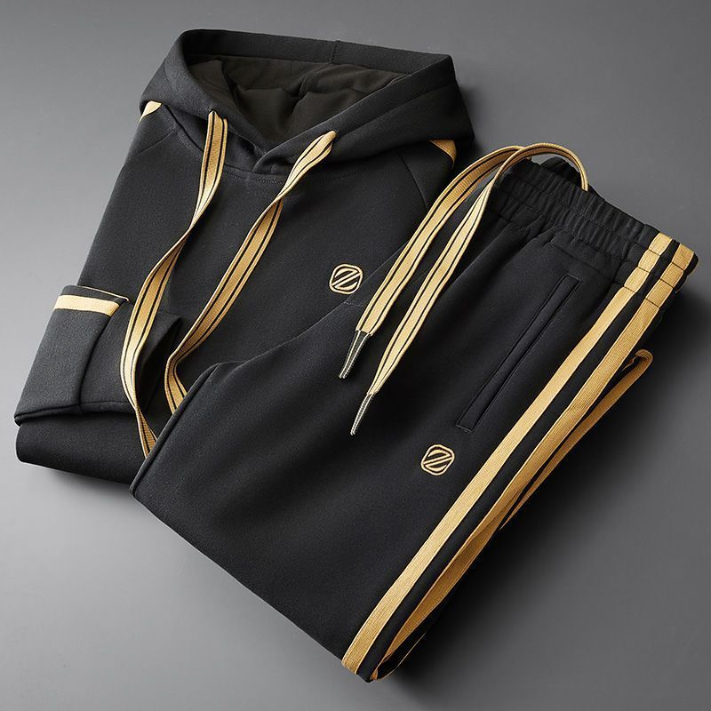 Carmelo Lycra Hooded Tracksuit Set – Modern Performance Matching Outfit