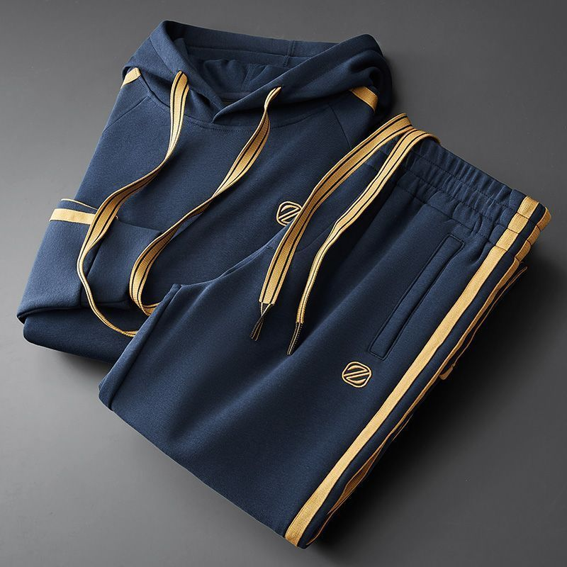 Carmelo Lycra Hooded Tracksuit Set – Modern Performance Matching Outfit