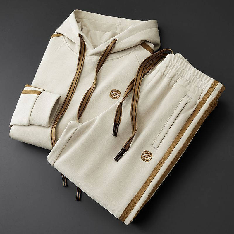 Carmelo Lycra Hooded Tracksuit Set – Modern Performance Matching Outfit